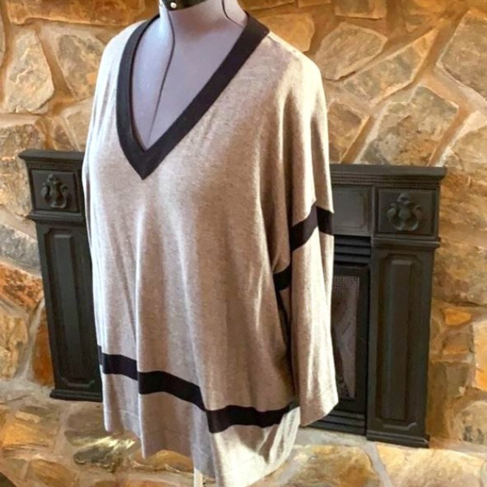 Joan Vass Boxy Sweater 3X